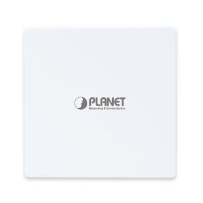 Planet - WDAP-W1200E - 1200Mbps 802.11ac Wave 2 Dual Band In-wall Wireless Access Point, 802.3at PoE PD, 3 10/100/1000T LAN