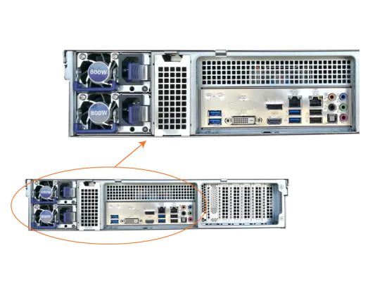 Hanwha - WRR-5301-56TB - Wisenet WAVE optimized 2U rack server-56TB