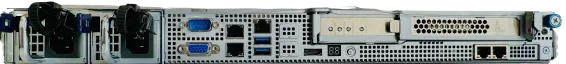 Hanwha - WRR-P-E201S-48TB - 1U Wisenet WAVE Network Video Recorder with 4 Professional licenses, Wisenet WAVE pre-installed, 48TB raw (32TB usable after disk formatting & RAID 5 configuration), 470 Mbps recording B/W, 4 HDD Bay (3.5"), Intel Xeon E23
