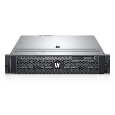 Hanwha - WRR-Q-A200W-48TB - Wisenet WAVE optimized 2U rack server with 48TB HDD