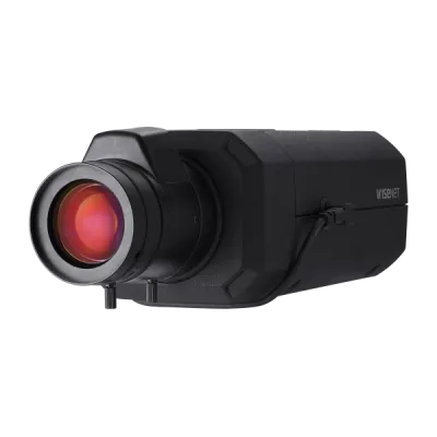 Hanwha - XNB-6003 - Powered by WN7, X-Plus series, Box Camera, 2MP resolution @ 120FPS, Triple codec (H.265/H.264/MJPEG), USB port for easy installation, Day & Night (ICR), extremeWDR (150dB), DIS with built-in Gyro sensor, Handover, Analytics events