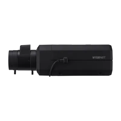 Hanwha - XNB-6003 - Powered by WN7, X-Plus series, Box Camera, 2MP resolution @ 120FPS, Triple codec (H.265/H.264/MJPEG), USB port for easy installation, Day & Night (ICR), extremeWDR (150dB), DIS with built-in Gyro sensor, Handover, Analytics events
