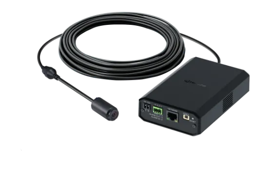 Hanwha - XNB-H6244A - Wisenet X Powered by Wisenet 7 network camera, ATM kit, 2MP, Full HD(1080p) 60fps, 2.4mm fixed lens (138°), triple codec H.265/H.264/MJPEG with WiseStream II technology, 120dB WDR, micro SD/SDHC/SDXC, USB port for easy installat