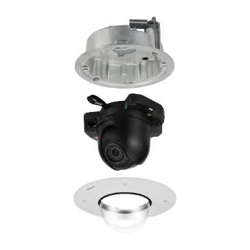 Hanwha - XND-8081FZ - 5MP Flush Mount Network Dome PTRZ Camera