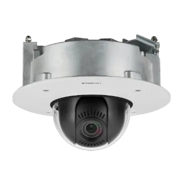 Hanwha - XND-8081FZ - 5MP Flush Mount Network Dome PTRZ Camera