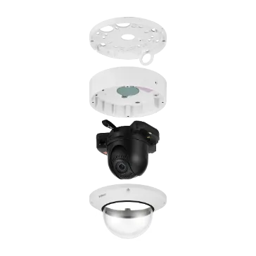 Hanwha - XND-8081VZ - 5MP Indoor PTRZ Dome
