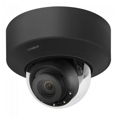 Hanwha - XND-8082RV - Wisenet 7 X-plus series network IR vandal indoor camera, 6MP @ 30fps, motorized vari-focal lens 3x (2.8~8.4mm), triple codec H.265/H.264/MJPEG with WiseStreamII technology, Extreme WDR, USB and CVBS port for easy installation, a