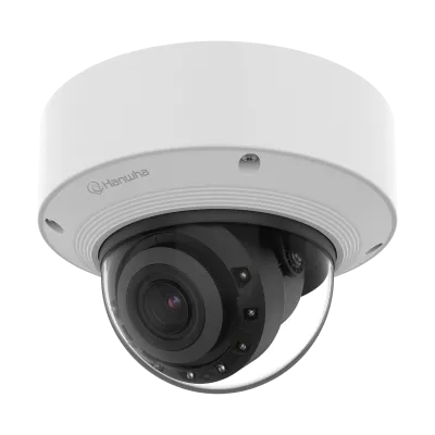 Hanwha - XND-A8084RV - 5MP Indoor Network AI IR Dome Camera, 3.3~9.3mm 