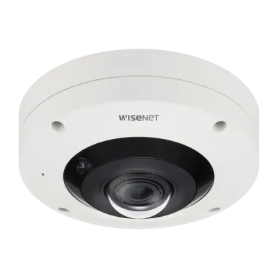 Hanwha - XNF-9010RV - 12 MP Outdoor 360° Fisheye X Series Camera, 1.08 mm Fixed Focal Lens