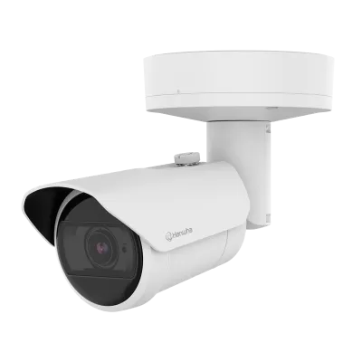 Hanwha - XNO-A8084R - 5MP Outdoor Network AI IR Vandal Bullet Camera, 3.3-9.3mm 