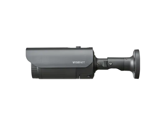 Hanwha - XNO-L6080R - Wisenet X powered by Wisenet 5 network IR outdoor bullet camera, 2MP, Full HD(1080p) @60fps, motorized vari-focal lens 3.1x (3.2~10mm) (109°~33.2°), triple codec H.265/H.264/MJPEG with WiseStream II technology, 120dB WDR, USB po