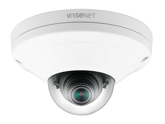 Hanwha - XNV-6011W - 2M Vandal-Resistant Network Dome Camera with 2.8mm Fixed Lens