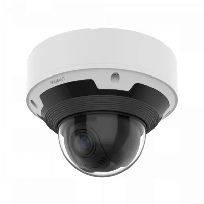 Hanwha - XNV-6083RZ - Powered by WN7, X-Plus series, Outdoor Network AI IR Vandal Dome Camera, 2MP resolution @ 120FPS, 2.8~12mm (4.3x) (120°~27°) motorized varifocal lens, Remote lens adjustment (PTRZ), Triple codec (H.265/H.264/MJPEG), IR Viewable 