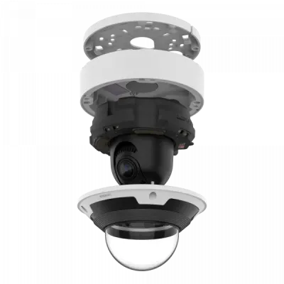 Hanwha - XNV-6083RZ - Powered by WN7, X-Plus series, Outdoor Network AI IR Vandal Dome Camera, 2MP resolution @ 120FPS, 2.8~12mm (4.3x) (120°~27°) motorized varifocal lens, Remote lens adjustment (PTRZ), Triple codec (H.265/H.264/MJPEG), IR Viewable 