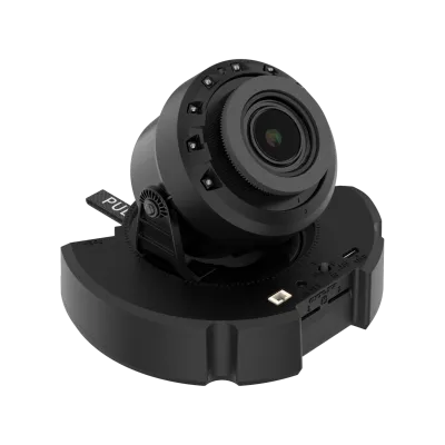Hanwha - XNV-8083RX - Powered by WN7, X-Plus series, Network AI IR Outdoor Camera Module, 6MP resolution @ 30FPS, 4.4~9.3mm(2.1x) (112.1°~47.5°) motorized varifocal lens, Triple codec (H.265/H.264/MJPEG), IR viewable length 50m (164ft), USB port for 