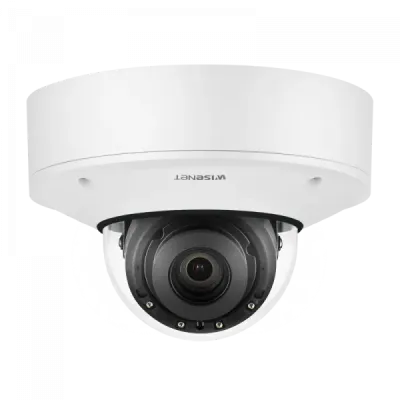 Hanwha - XNV-9082R - 4K Vandal-Resistant IR Outdoor Network Dome Camera