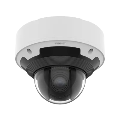 Hanwha - XNV-9083RZ - 4K AI IR Dome Camera with 4.4~9.3mm Motorized Varifocal Lens