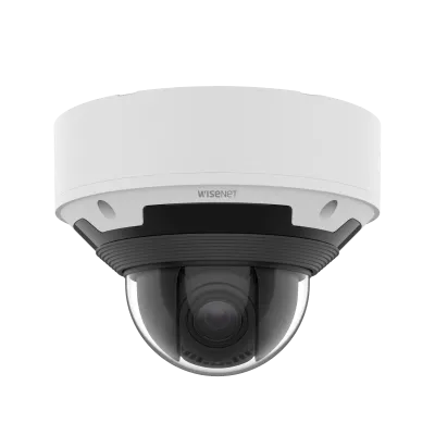 Hanwha - XNV-9083RZ - 4K AI IR Dome Camera with 4.4~9.3mm Motorized Varifocal Lens