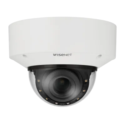 Hanwha - XNV-C8083R - 6MP IR Outdoor Vandal Dome AI Camera