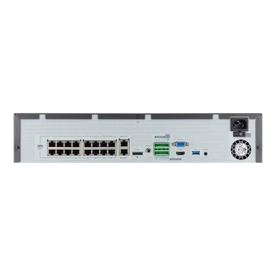 Hanwha - XRN-1610SA-2TB - WiseNet X Series 16-Channel 12MP PoE+ NVR with 2TB HDD