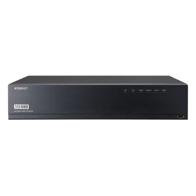 Hanwha - XRN-1610SA-32TB - WiseNet X Series 16-Channel 12MP PoE+ NVR with 32TB HDD