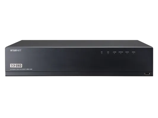 Samsung - XRN-1610-16TB - 16CH 4K 180Mbps NVR-16TB