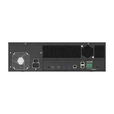 Hanwha - XRN-3220B4 - 8K NVR (Intel based), 32Ch, No HDD, 16 SATA HDD bays (up to 10TB per HDD), H.265/H.264/MJPEG, SUNAPI, ONVIF, ARB (Automatic Recovery Backup) & Failover (N+1), Up To 520 Mbps Recording / Up To 200 Mbps Playback, Dual Stream Recor