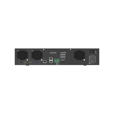 Hanwha - XRN-3220RB2-40TB - 8K NVR (Intel based), 32Ch, 40TB RAW, 8 SATA HDD bays (up to 10TB per HDD), H.265/H.264/MJPEG, SUNAPI, ONVIF, ARB (Automatic Recovery Backup) & Failover (N+1), Up To 520 Mbps Recording / Up To 200 Mbps Playback, Dual Strea