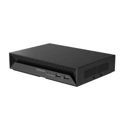 Hanwha - XRN-426S-1T - 4K Network Video Recorder 4 channel with PoE/PoE+ Ports, 1TB SSD