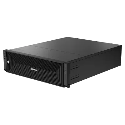 Hanwha - XRN-6420DB4-32TB - 8K NVR (Intel based), 64Ch, 32TB RAW, 16 SATA HDD bays (up to 10TB per HDD), H.265/H.264/MJPEG, SUNAPI, ONVIF, ARB (Automatic Recovery Backup) & Failover (N+1), Up To 520 Mbps Recording / Up To 200 Mbps Playback, Dual Stre