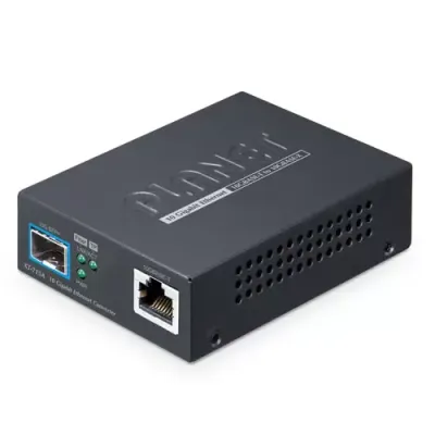 PLANET - XT-715A - 10GBASE-T to 10GBASE-X SFP+ Media Converter (Copper port supports 2.5G/5G/10Gbps data rate)