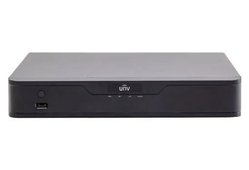 Uniview - XVR302-08Q - UNV 2 Hard Disks 8-Channel 5MP TVI CVI AHD H.265 Hybrid Network Video Recorder, Audio over Coax