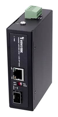Vivotek - AW-IHU-0200 - Industrial 1xGE 60W UPoE + 1xGE  SFP Switch
