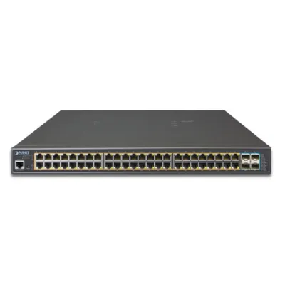 Planet - GS-5220-48PL4X - L3 48-Port 10/100/1000T 802.3at PoE + 4-Port 10G SFP+ Managed Switch