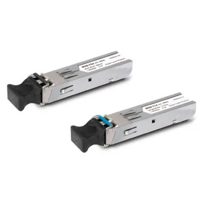 Planet - MGB-LX-10PCS -  SFP-Port 1000BASE-LX Transceiver (Single mode / 1310nm / DDM) - 20km, 10pcs in one Package 