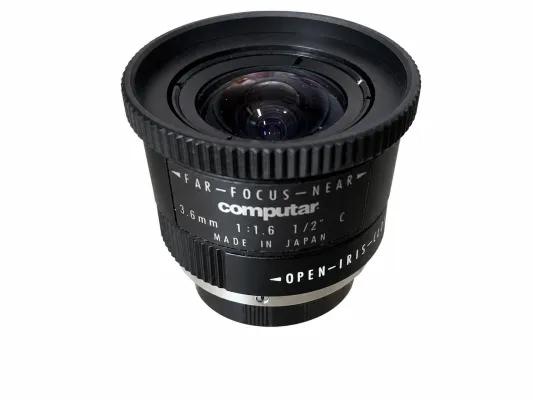 Computar  - CPM-H3616FICS - Focus Manual Iris 3.6mm F1.6