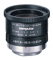 Computar  - M8513 - Monofocal 2/3-inch 8.5mm f1.3 with Iris & Focus