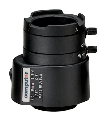 Computar  - CMP-TG2Z3514FCS - 1/3" F1.4 Varifocal DC Auto Iris Lens, 3.5-8mm