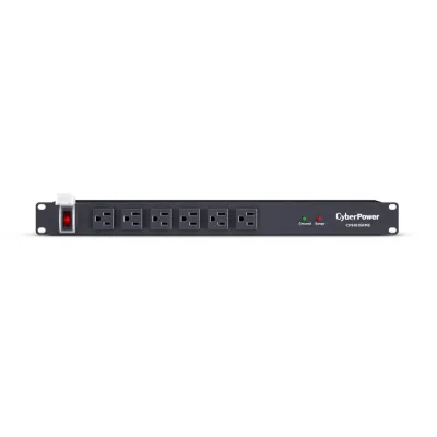 CYBERPOWER - CPS1615RMS - 1800 J, 125 V, 16 NEMA 5-15R (6 front, 10 rear), 6 ft cord, 3 year warranty