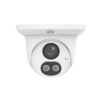 UNV - EC-T4F28UDL - 4MP Dual Light IP Turret Dome Camera, NDAA