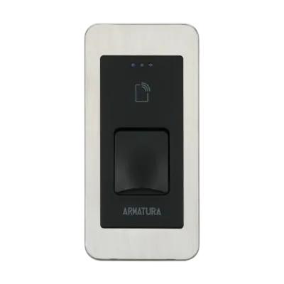 ZKTeco - AMT-EP30CF-LHF - Single Gang Multi-Tech Fingerprint Reader with Bluetooth, 125 khz and 13.56 MHz