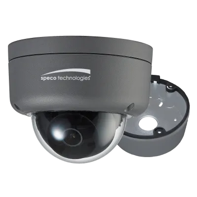 Speco - HiD8 - 2MP Ultra Intensifier HD-TVI Dome Camera, Included Junction Box, TAA