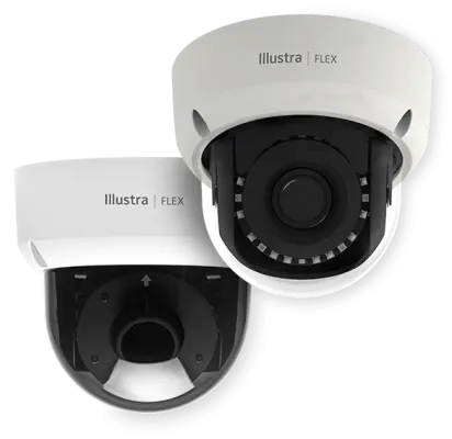 ExacqVision - IFS08-D13-OIA4 - Illustra Flex Gen4 8MP Mini-Dome, 3.6-11mm, Outdoor, IP66/IP67, IK10, TDN w/IR, TWDR