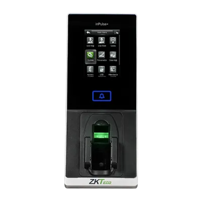 ZKTeco USA - inPulse-HID - Multi Biometric Finger Vein and Finger Print Terminal Card 