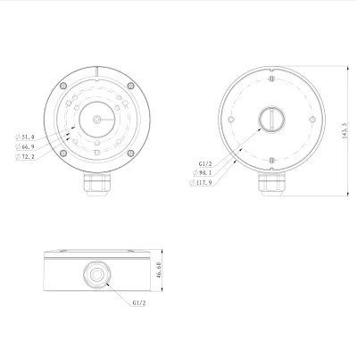 Speco - JB2 - Alternate Junction Box