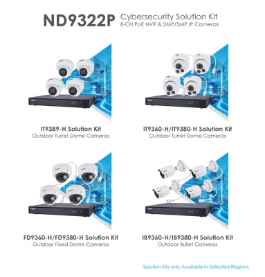 Vivotek - ND9323P-2TB-4IB60 - Kit 1 x ND9323P with 1 x 2TB HDD and 4 x IB9360-H