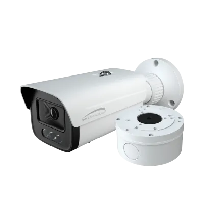Speco - O4LB2 - 4MP IP Bullet Camera with White Light Intensifier with Advanced Analytics