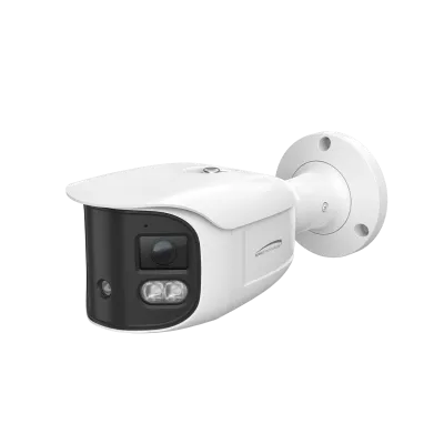 Speco - O8LMSB2 - 8MP 180° Multisensor IP Bullet Camera with Digital Deterrent