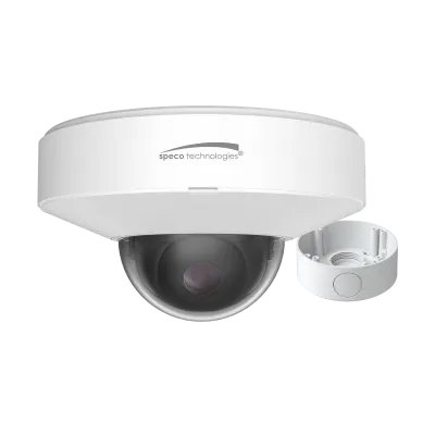 Speco - O8P4N - 8MP IP Mini-Dome Camera with Advanced Analytics