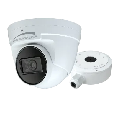 Speco - O8T9 - 8MP (4K) H.265 IP Turret Camera with Advanced Analytics, NDAA Compliant